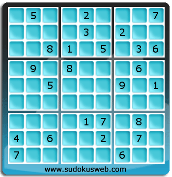 Sudoku von Fachmännischer höhe