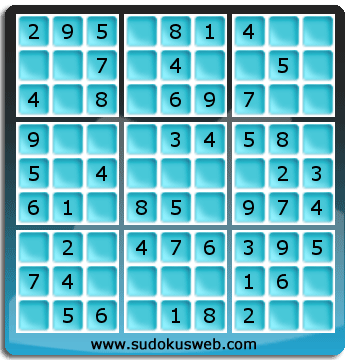 Sudoku de Nivel Muy Fácil