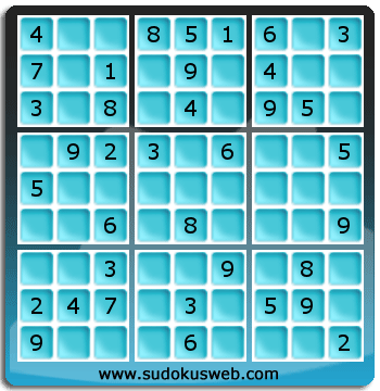 Sudoku von einfacher höhe