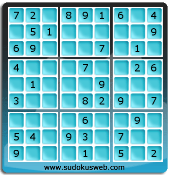 Sudoku von einfacher höhe