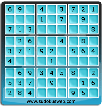 Sudoku de Nivel Muy Fácil Sudoku de Nivel Muy Fácil