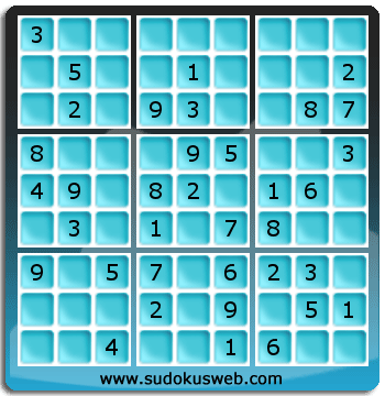 Sudoku von einfacher höhe