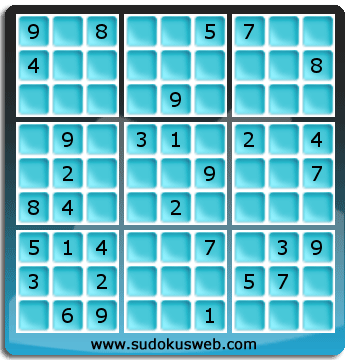 Sudoku von mittelmässiger höhe Sudoku von mittelmässiger höhe