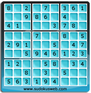 Sudoku de Nivell Molt Fàcil