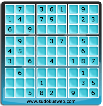 Sudoku von einfacher höhe