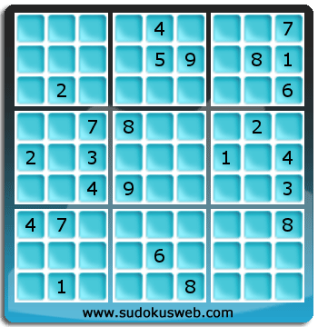 Sudoku von Fachmännischer höhe