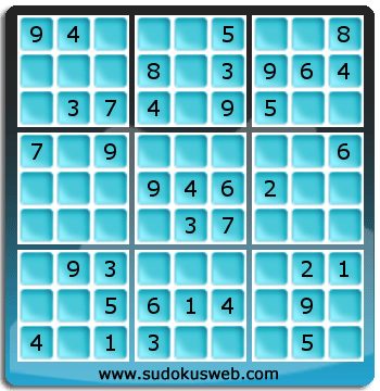 Sudoku von einfacher höhe