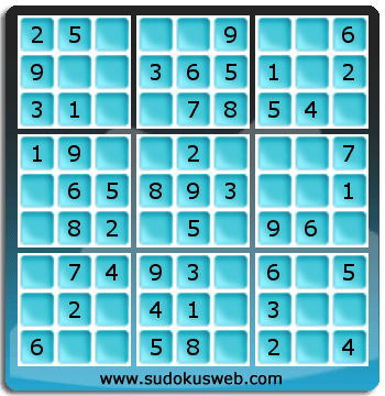 Nivel Muito Facil de Sudoku Nivel Muito Facil de Sudoku