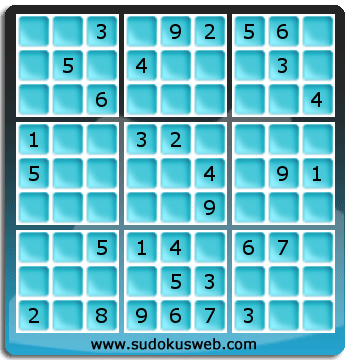 Sudoku von mittelmässiger höhe