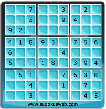 Sudoku von einfacher höhe Sudoku von einfacher höhe