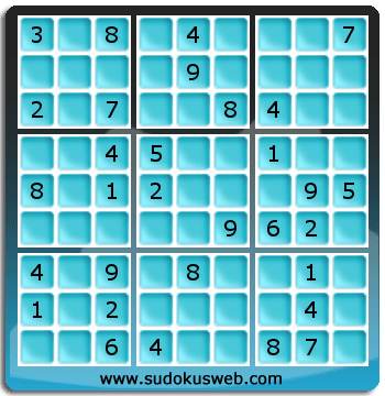 Sudoku von mittelmässiger höhe Sudoku von mittelmässiger höhe