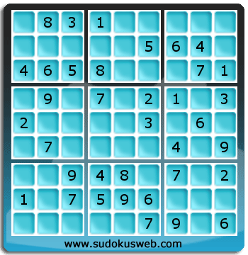 Nivel Facil de Sudoku Nivel Facil de Sudoku
