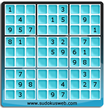 Sudoku von mittelmässiger höhe