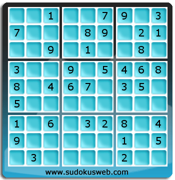 Sudoku von einfacher höhe