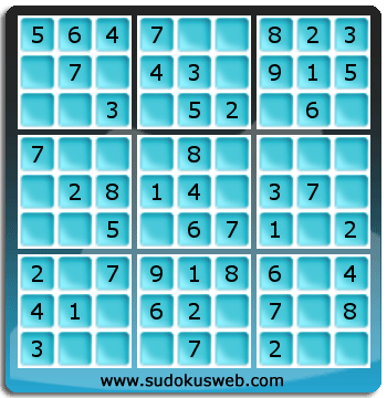 Sudoku de Niveau Très Facile