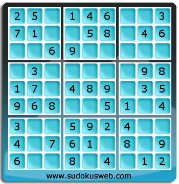 Sudoku von sehr einfacher höhe