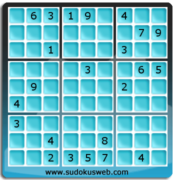 Sudoku von Fachmännischer höhe