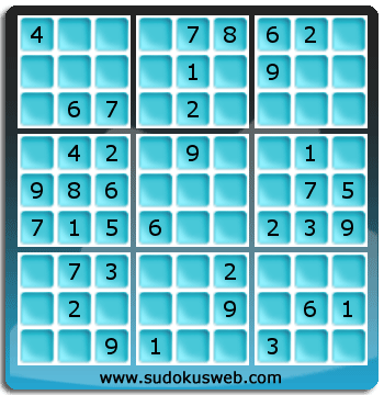 Sudoku von einfacher höhe