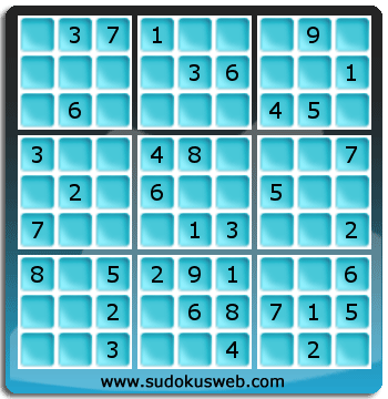 Sudoku von einfacher höhe