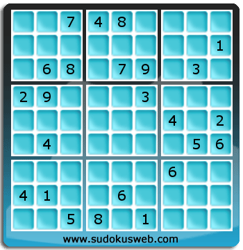 Sudoku von Fachmännischer höhe