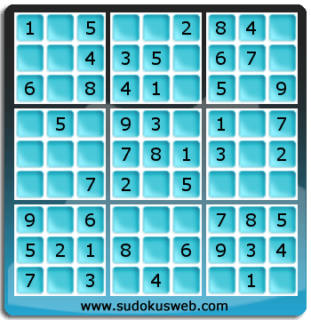 Sudoku de Nivell Molt Fàcil Sudoku de Nivell Molt Fàcil