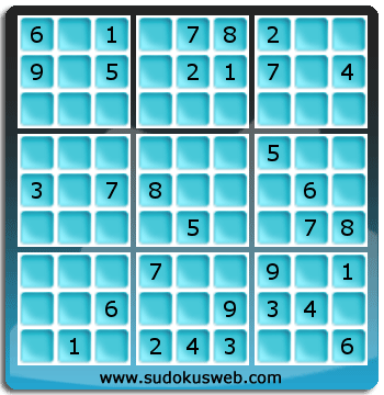 Sudoku von mittelmässiger höhe