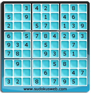 Sudoku von sehr einfacher höhe