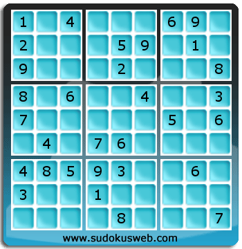 Sudoku von mittelmässiger höhe