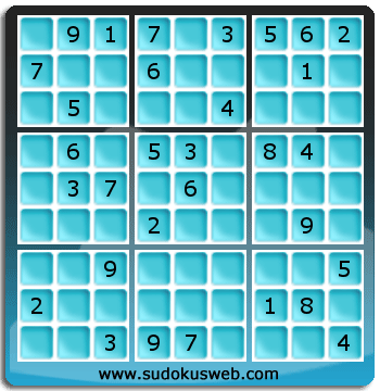 Sudoku von mittelmässiger höhe