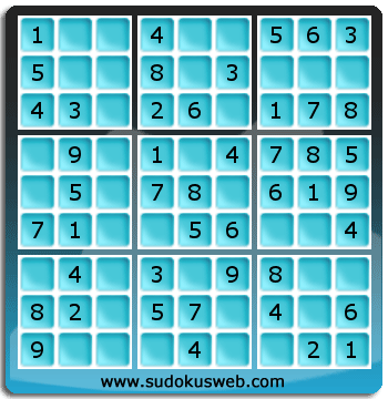 Sudoku von sehr einfacher höhe