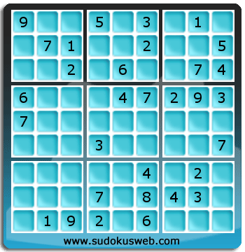 Sudoku von mittelmässiger höhe