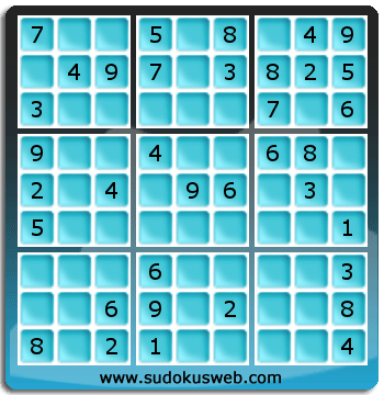 Sudoku de Niveau Facile