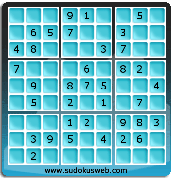 Sudoku von einfacher höhe