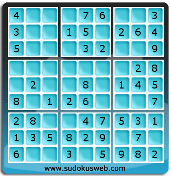 Very Easy Level Sudoku