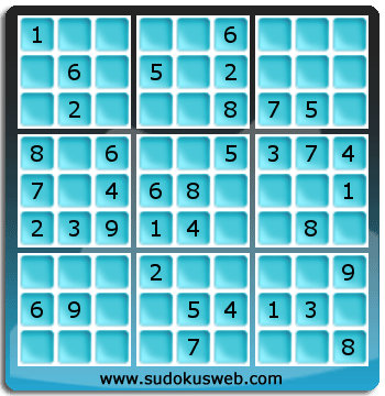 Sudoku de Niveau Facile Sudoku de Niveau Facile