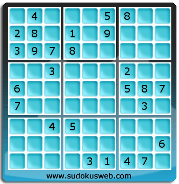 Sudoku von Fachmännischer höhe