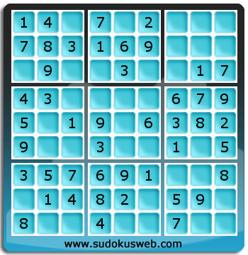 Sudoku de Nivel Muy Fácil