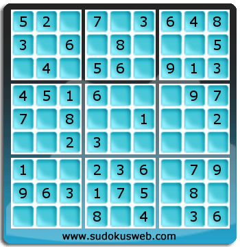 Nivel Muito Facil de Sudoku