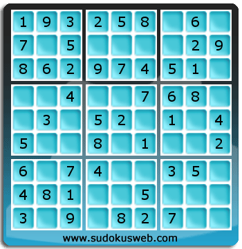 Sudoku de Niveau Très Facile Sudoku de Niveau Très Facile