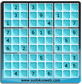 Sudoku von Fachmännischer höhe