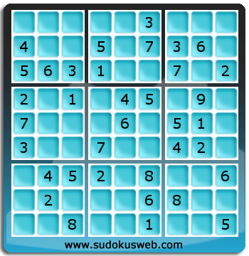 Nivel Facil de Sudoku