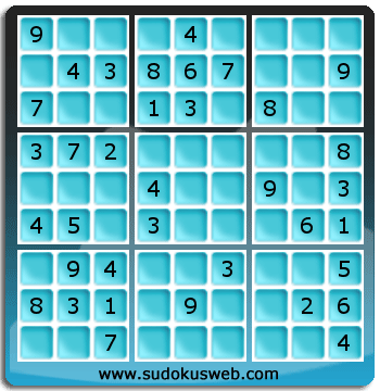 Sudoku de Niveau Facile Sudoku de Niveau Facile