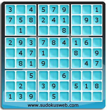 Sudoku de Nivell Molt Fàcil