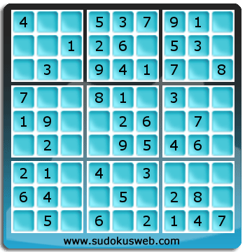 Sudoku de Nivell Molt Fàcil