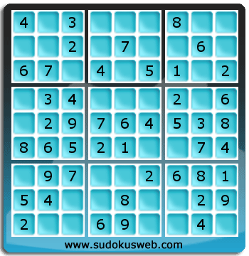 Sudoku de Nivel Muy Fácil