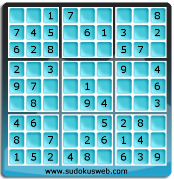 Sudoku von sehr einfacher höhe