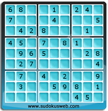 Sudoku de Niveau Facile Sudoku de Niveau Facile