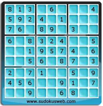 Nivel Muito Facil de Sudoku