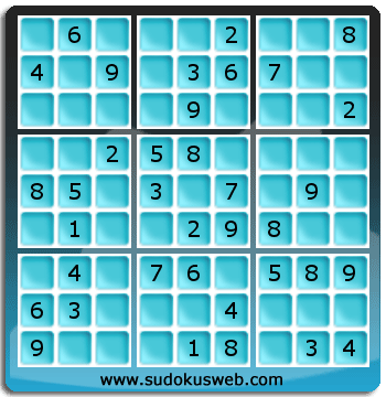 Sudoku von einfacher höhe