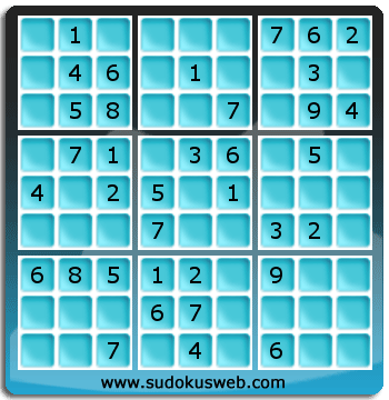 Nivel Facil de Sudoku